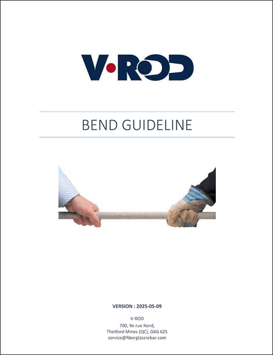 VROD Bend Guide Lines Cover sheet